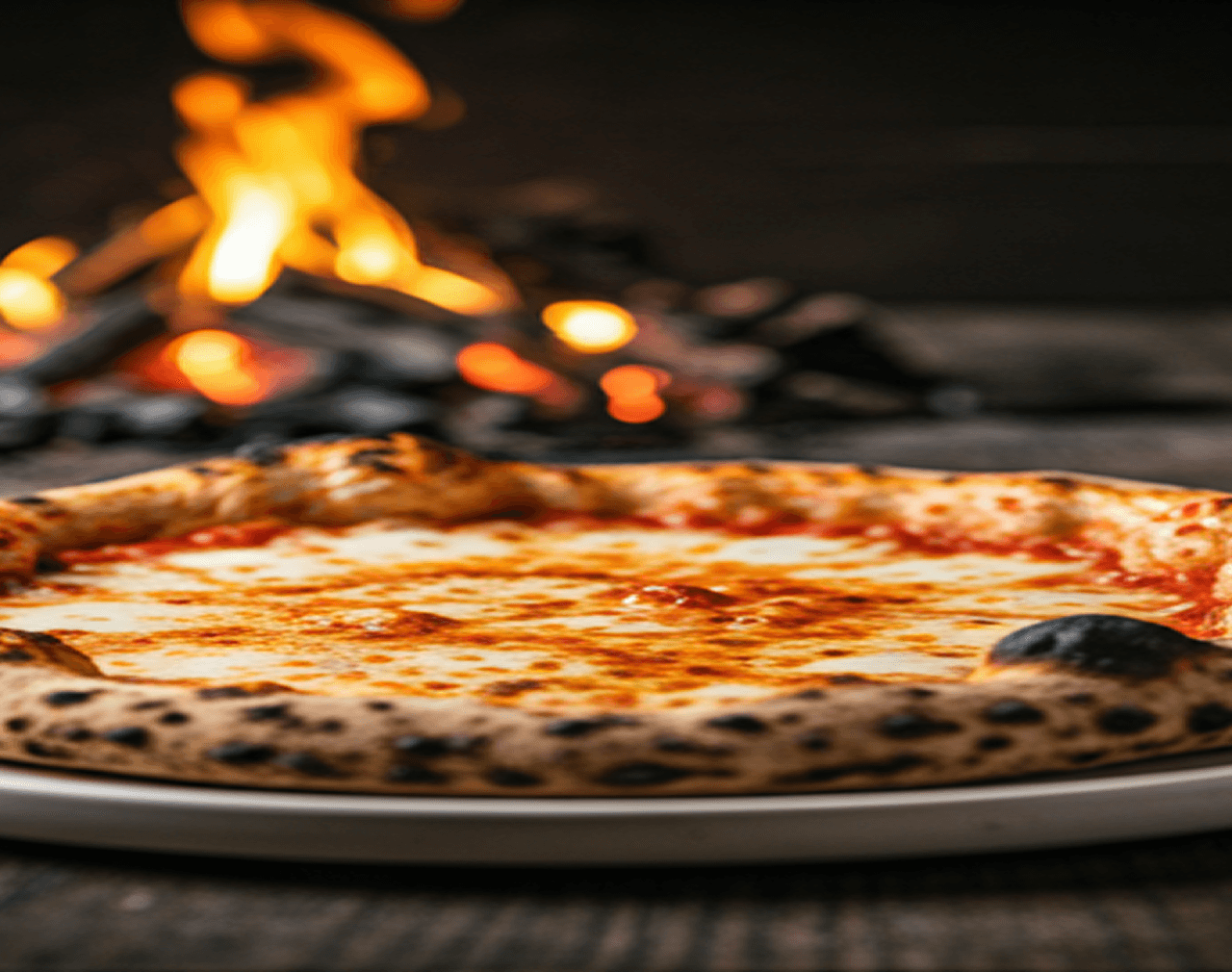 Charcoal-fired oven hero